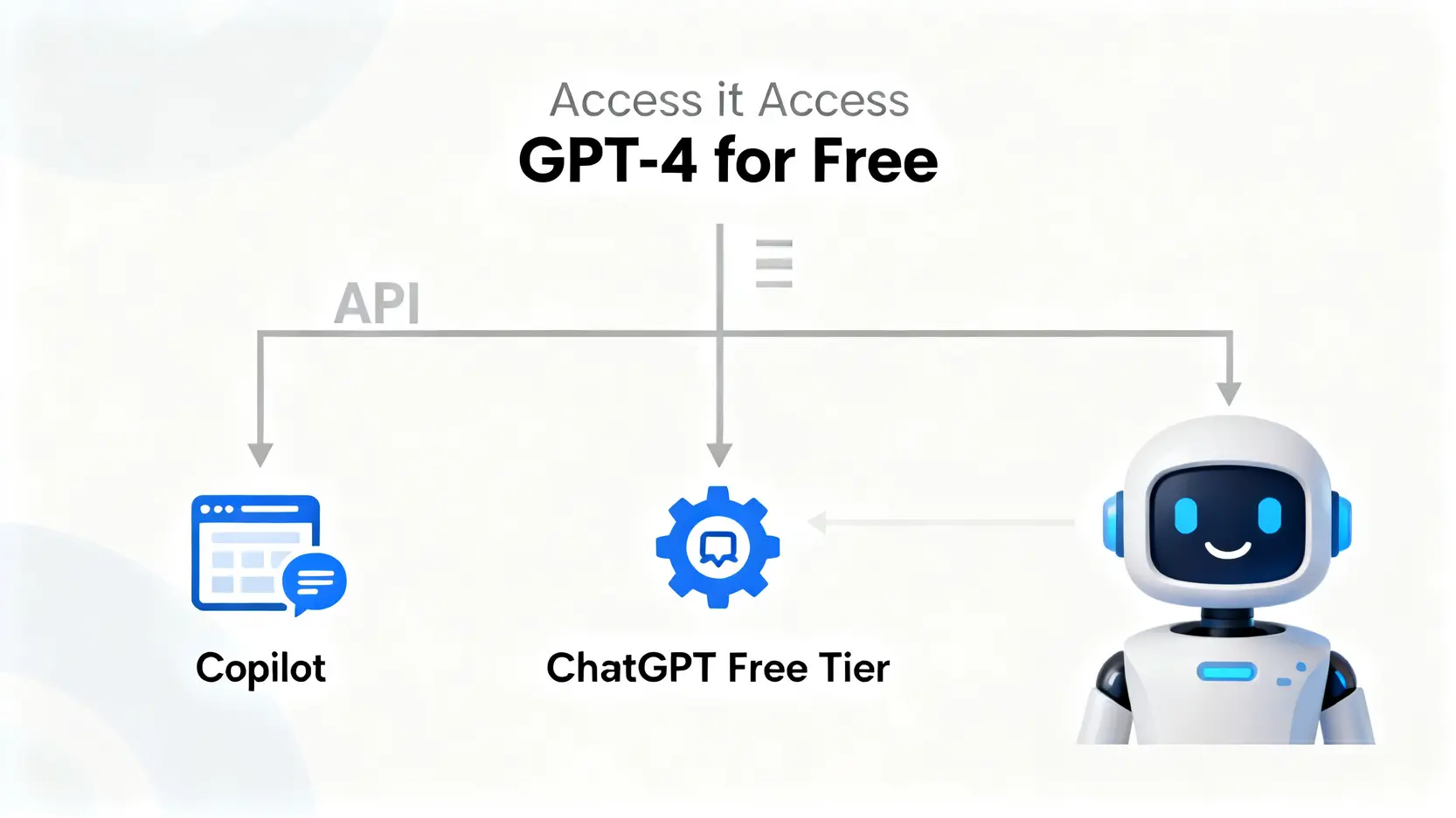 免费使用GPT-4的合规渠道流程图