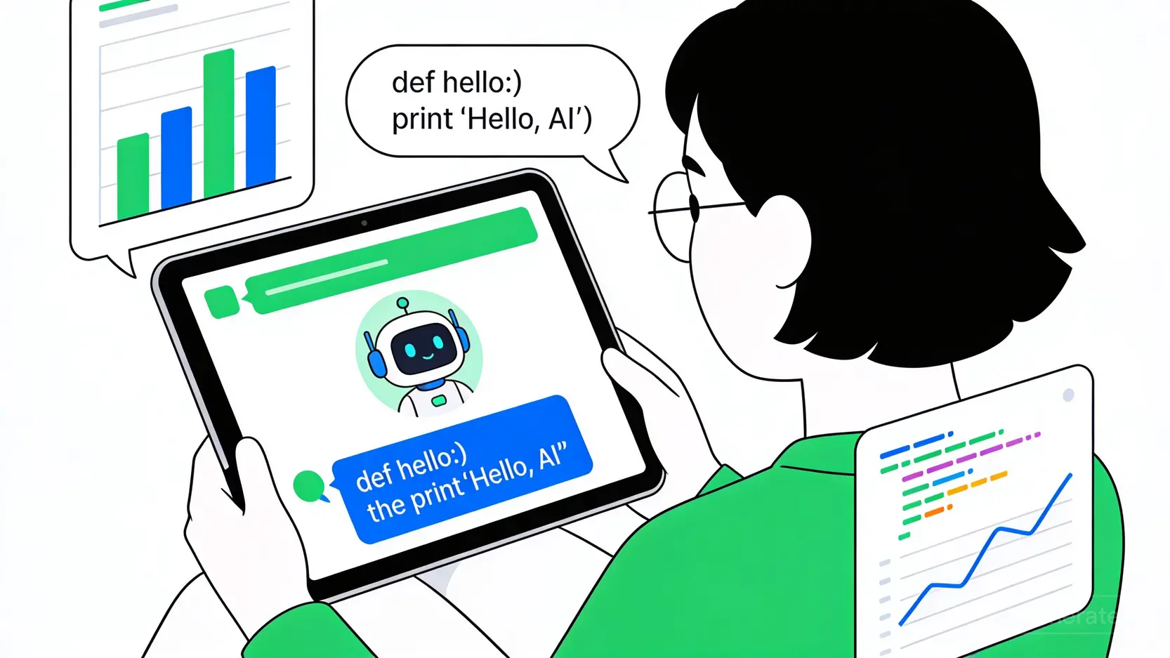 用户与ChatGPT交互界面示意图