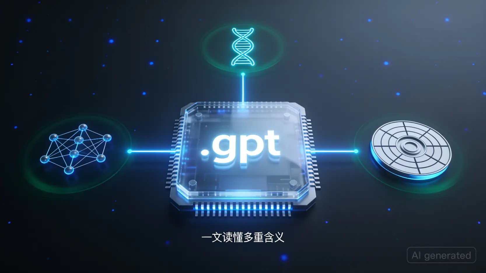 .gpt 代表什么？教你打开 .gpt 文件与识别 AI、医学及磁盘分区