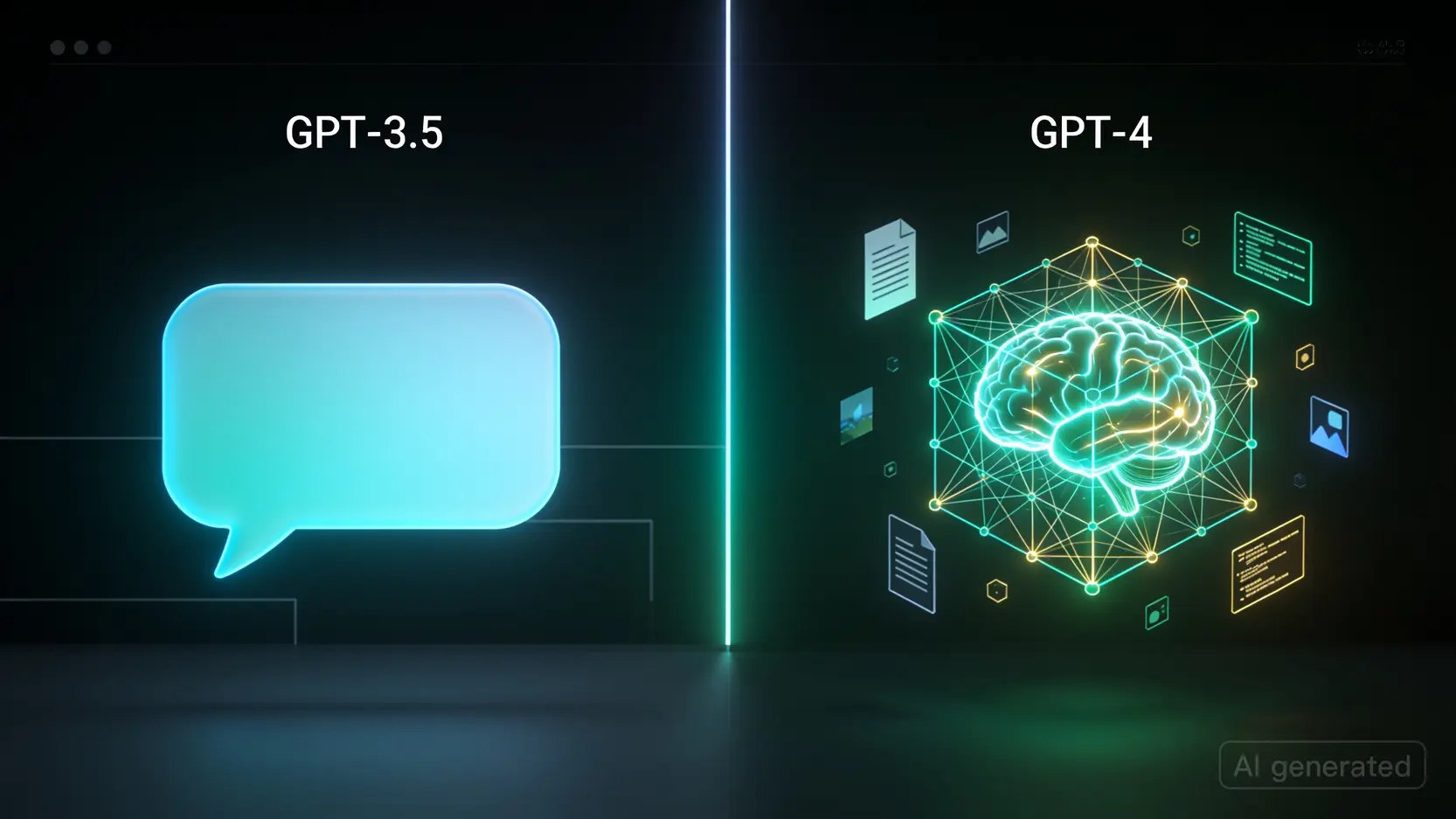 ChatGPT3.5和4有什么区别？一文读懂核心差异与选择指南