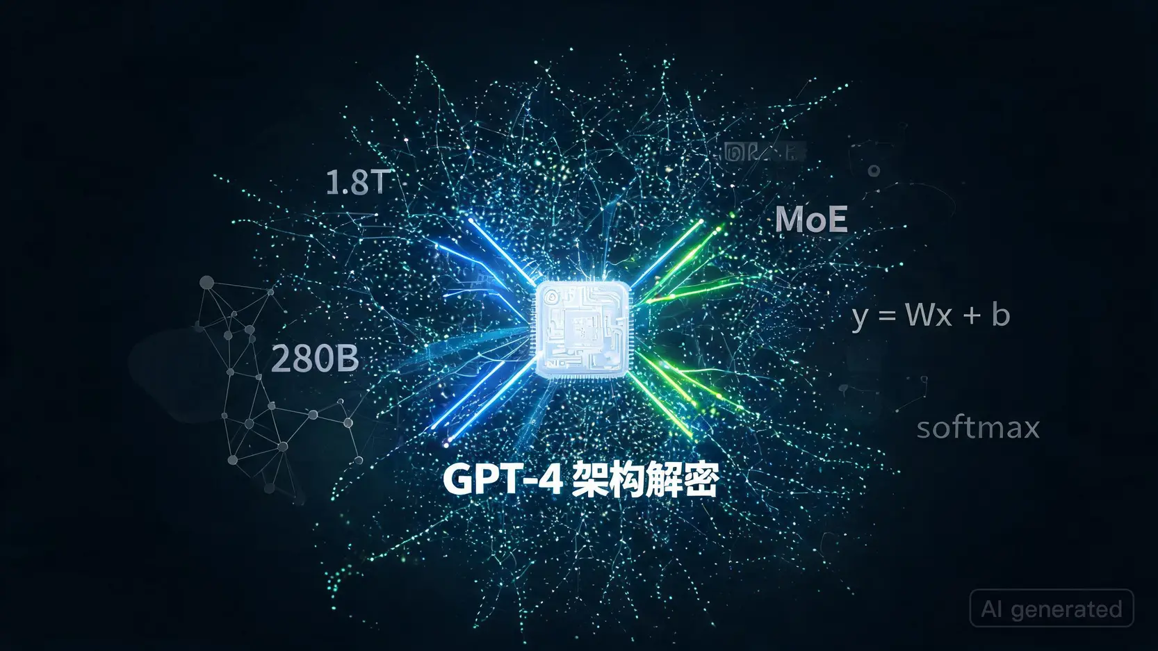 GPT-4有多少个参数？1.8万亿MoE架构与激活参数量深度揭秘
