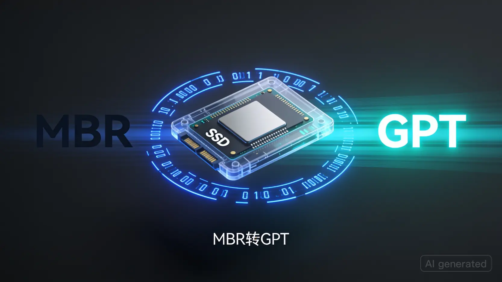 如何将驱动器格式化为 GPT？超详细 MBR 转 GPT 教程（附无损数据转换技巧）